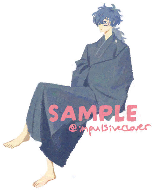 KC in kimono